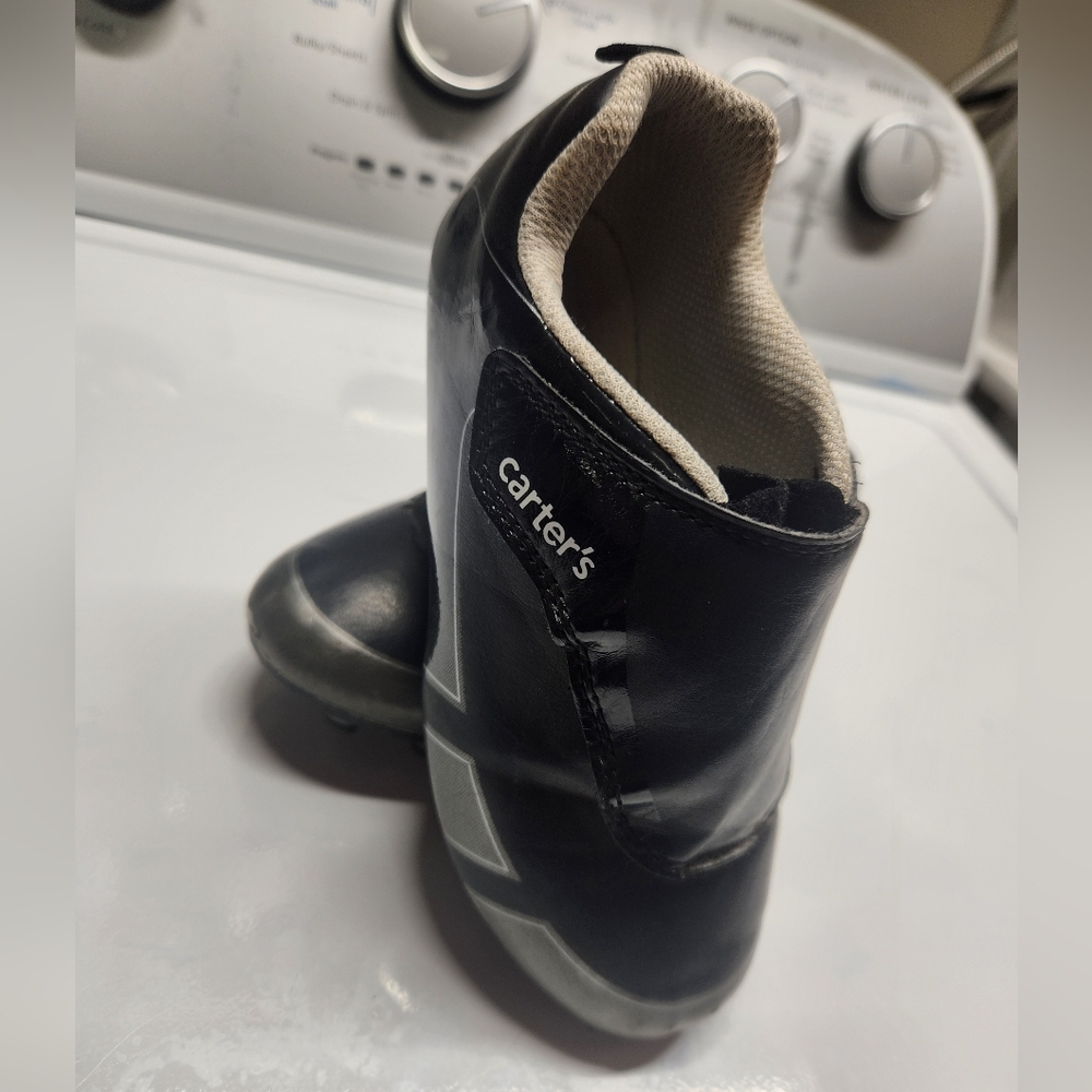 Carter's Black Soccer Cleat Size 11T